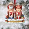 Taste My Cookie, Couple Gift, Personalized Ornament, Gingerbread Funny Couple Ornament, Christmas Gift Taste My Cookie, Couple Gift, Personalized Ornament, Gingerbread Funny Couple Ornament, Christmas Gift