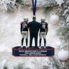 Mickey and Minnie Mouse Jacksonville Jaguars NFL Christmas Ornament Mickey and Minnie Mouse Jacksonville Jaguars NFL Christmas Ornament