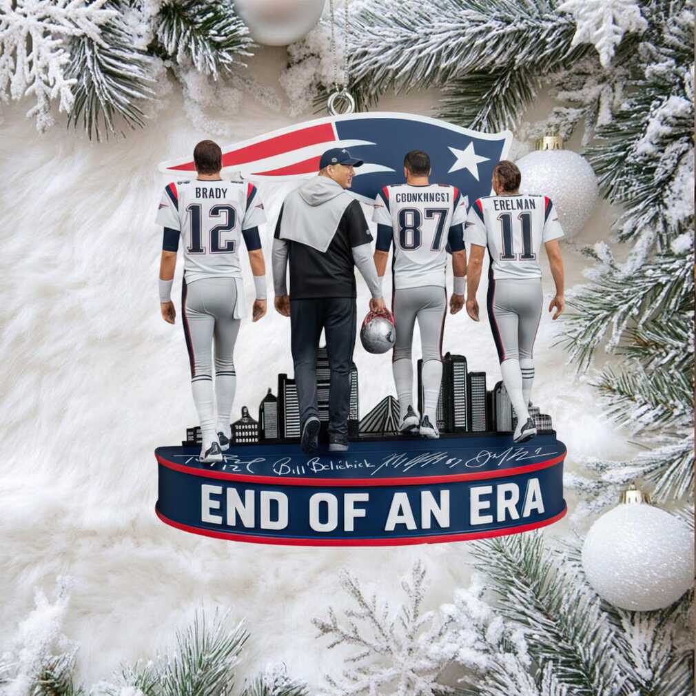 New England Patriots Dynasty Commemorative Ornament New England Patriots Dynasty Commemorative Ornament