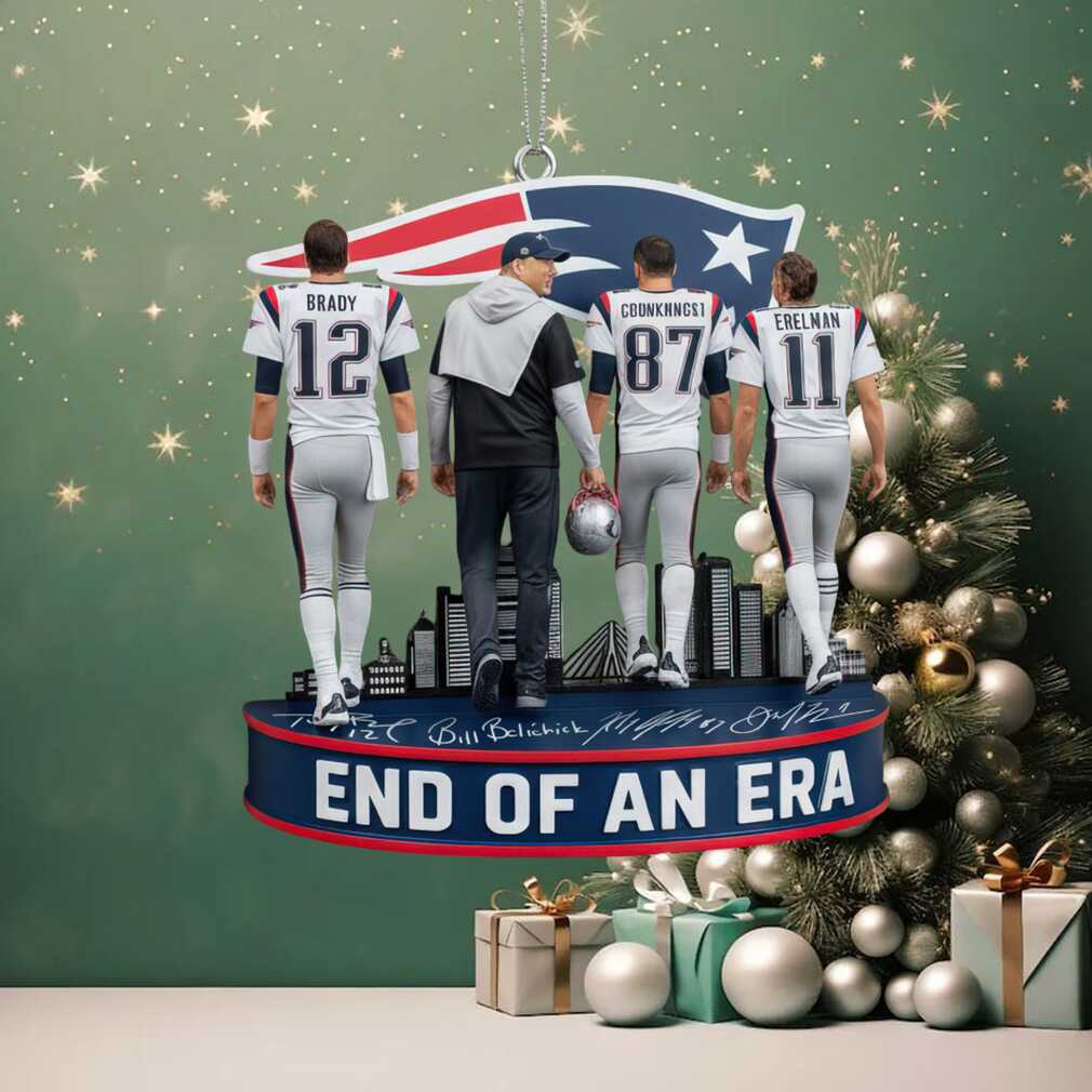 New England Patriots Dynasty Commemorative Ornament New England Patriots Dynasty Commemorative Ornament
