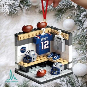 New England Patriots Tom Brady #12 Locker Room Orn New England Patriots Tom Brady #12 Locker Room Orn