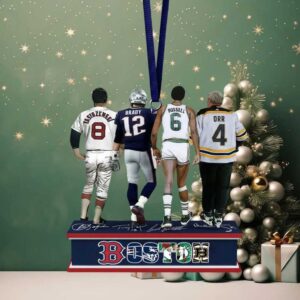 New England Sports Teams Legacy Christmas Ornament