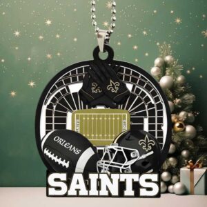 New Orleans Saints themed Ornament