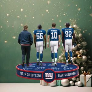 New York Giants I Saw Greatness Legends Ornament
