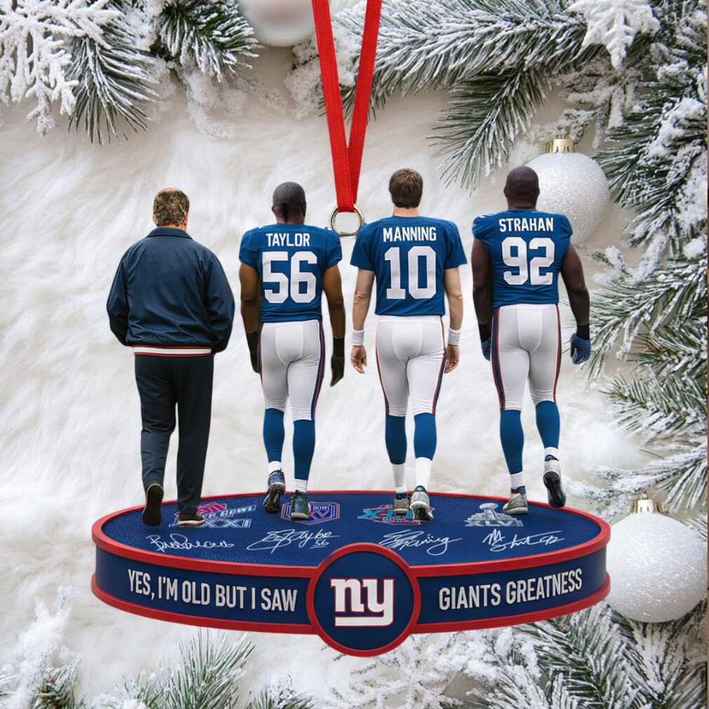 New York Giants Legends Ornament New York Giants Legends Ornament