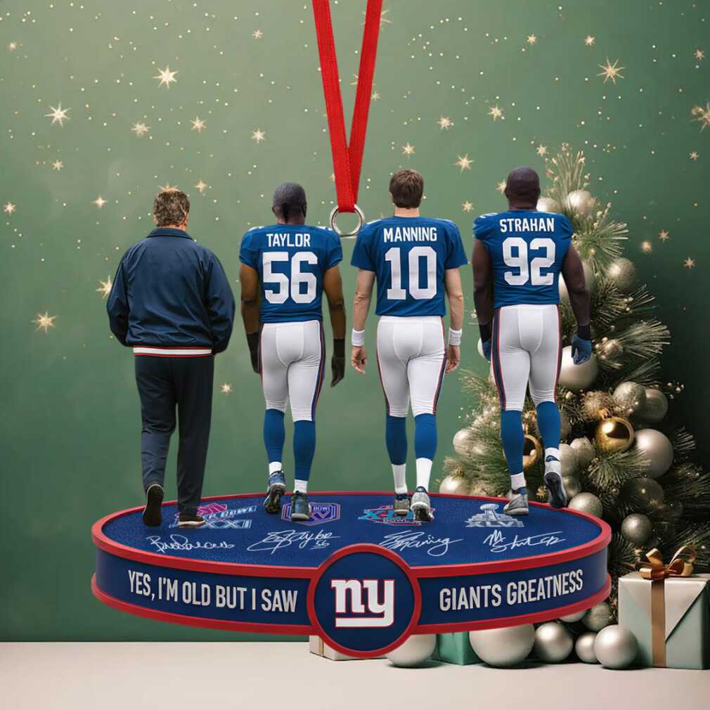 New York Giants Legends Ornament New York Giants Legends Ornament