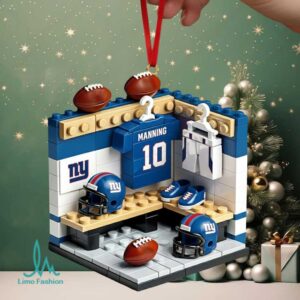 New York Giants Manning 10 Building Block Orn