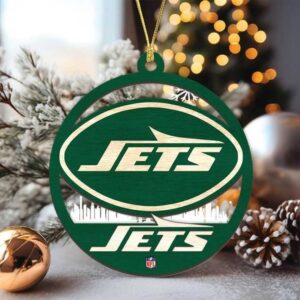 New York Jets NFL Personalized Ornament