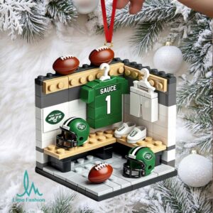 New York Jets Sauce Gardner Building Block Orn New York Jets Sauce Gardner Building Block Orn