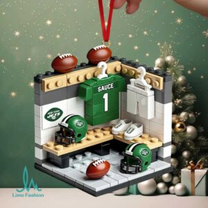 New York Jets Sauce Gardner Building Block Orn