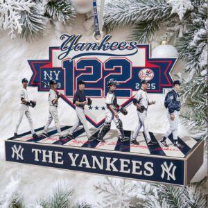 New York Yankees Baseball Player Figurine Ornament