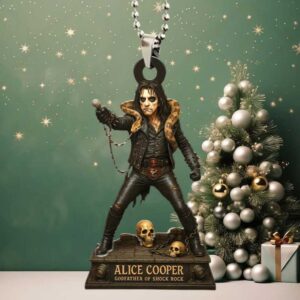 Official Alice Cooper Godfather of Shock Rock Ornament