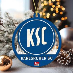 Official Karlsruher SC KSC Football Club Christmas Ornament