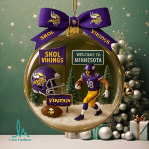 Official Minnesota Vikings 3D Stadium Ornament