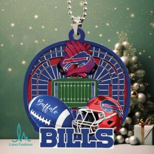 Official NFL Buffalo Bills Football Dangler Ornament