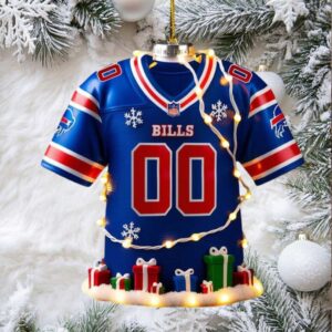 Official NFL Buffalo Bills Miniature Jersey Ornament