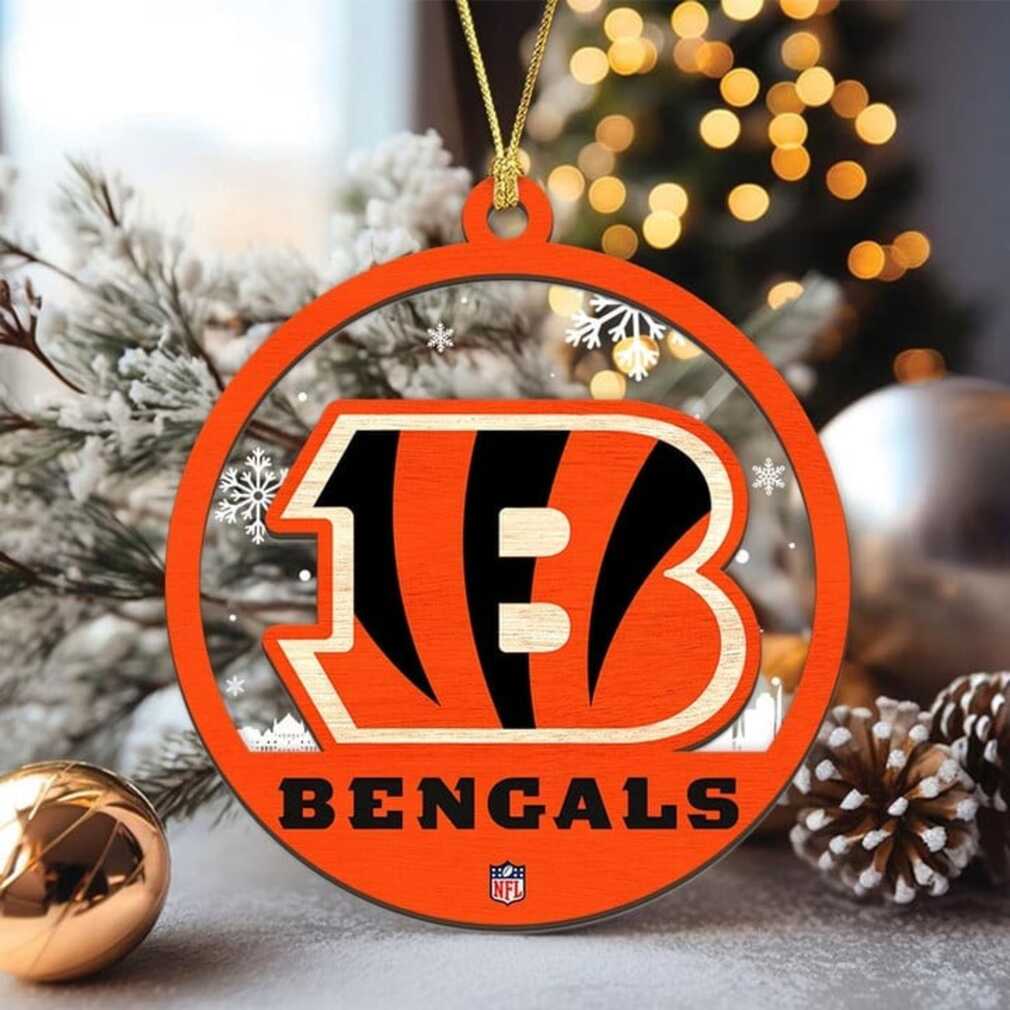 Official NFL Cincinnati Bengals Christmas Ornament Official NFL Cincinnati Bengals Christmas Ornament