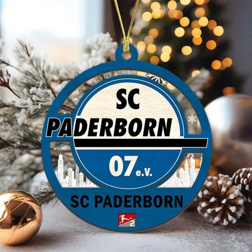 Official SC Paderborn 07 Fan Christmas Decoration Official SC Paderborn 07 Fan Christmas Decoration