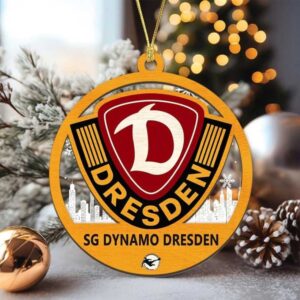 Official SG Dynamo Dresden Club Logo Christmas Ornament