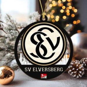 Official SV Elversberg 2. Bundesliga Christmas Ornament