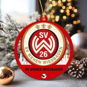 Official SV Wehen Wiesbaden Christmas Ornament