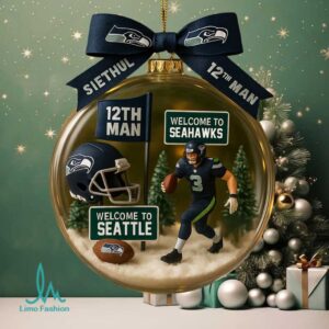 Official Seattle Seahawks 3D Stadium Ornament