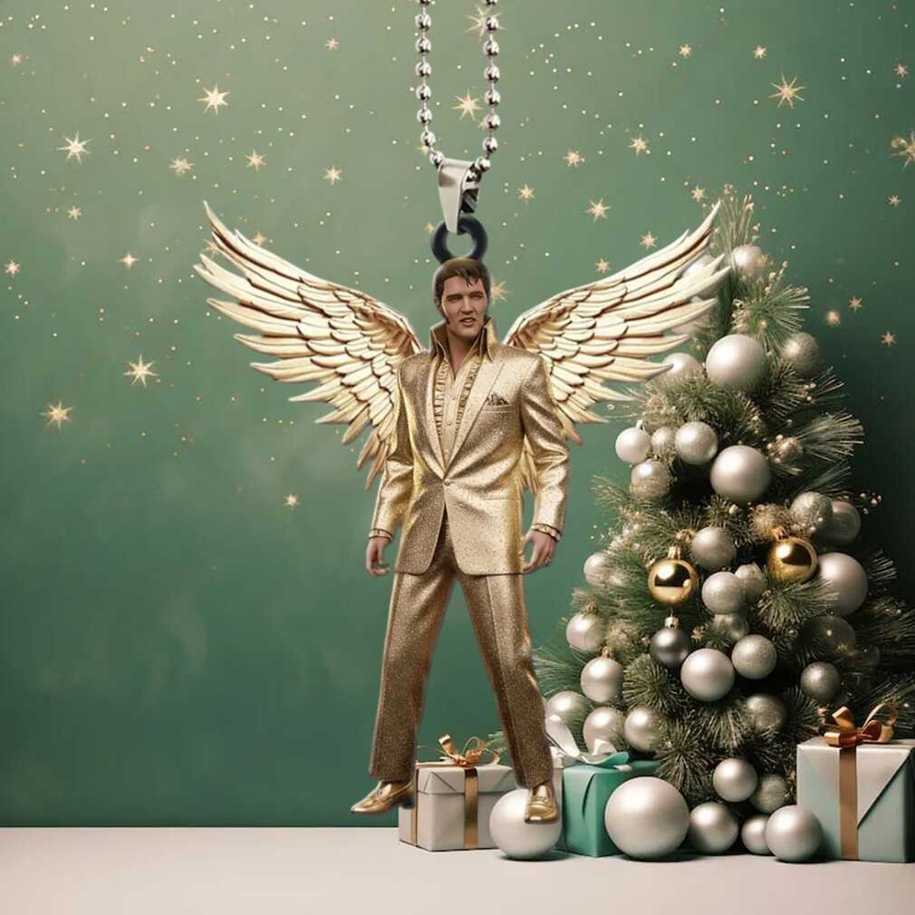 Officially Licensed Elvis Presley Gold Suit Ornament Officially Licensed Elvis Presley Gold Suit Ornament