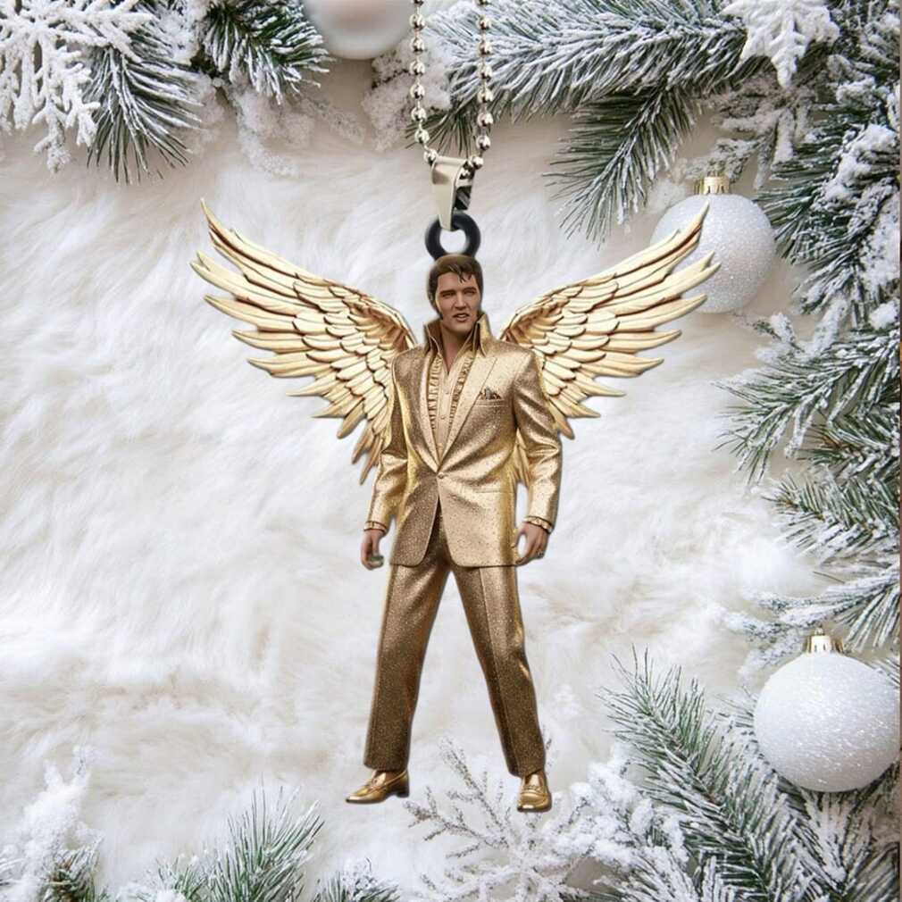 Officially Licensed Elvis Presley Gold Suit Ornament Officially Licensed Elvis Presley Gold Suit Ornament