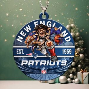 Officially Licensed NFL New England Patriots Car Ornament
