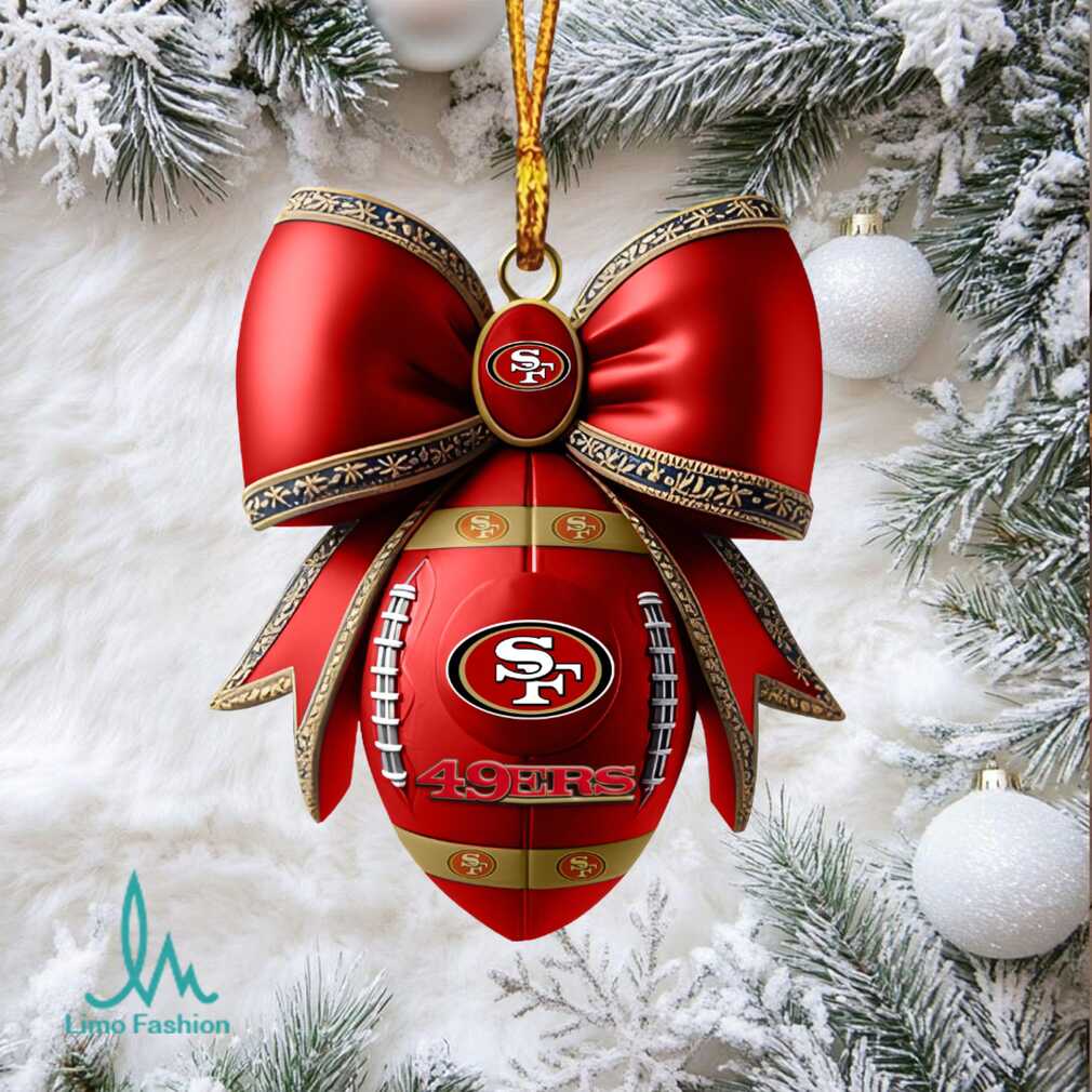 Officially Licensed NFL San Francisco 49ers Christmas Ornament Officially Licensed NFL San Francisco 49ers Christmas Ornament