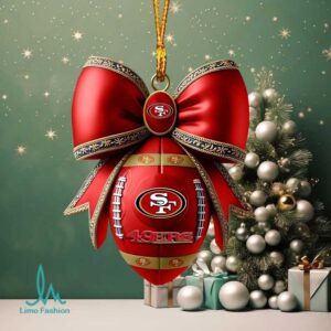 Officially Licensed NFL San Francisco 49ers Christmas Ornament