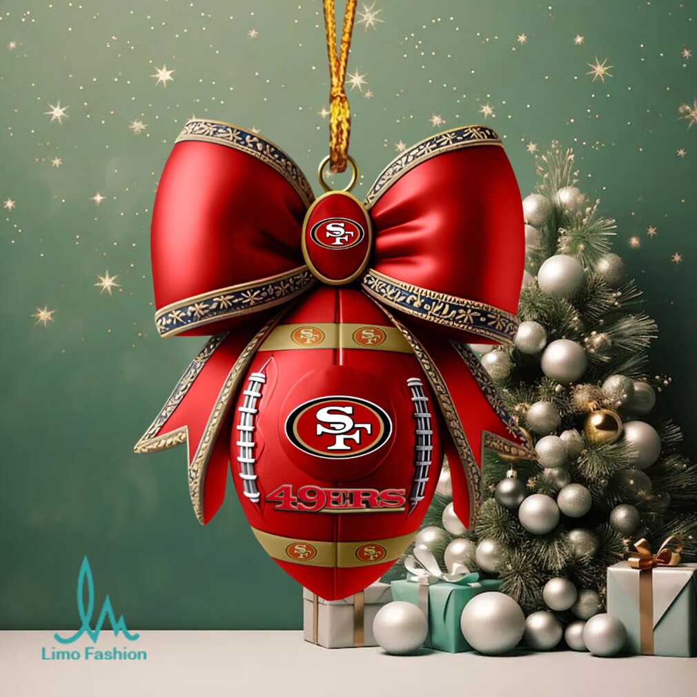 Officially Licensed NFL San Francisco 49ers Christmas Ornament Officially Licensed NFL San Francisco 49ers Christmas Ornament