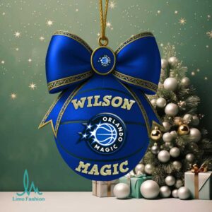 Orlando Magic Basketball Christmas Ornament