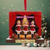 Grinch Couple Ornament with Names and Team Logos Grinch Couple Ornament with Names and Team Logos