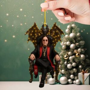 Ozzy Osbourne Prince of Darkness Christmas Ornament Ozzy Osbourne Prince of Darkness Christmas Ornament
