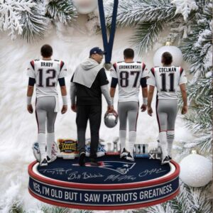 Patriots Dynasty Super Bowl Commemorative Ornament