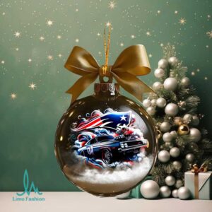 Patriots Muscle Car Christmas Ornament