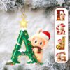 Personalized Gingerbread Family Christmas Ornament Personalized Gingerbread Family Christmas Ornament
