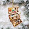 Personalized Family Red Truck Ornament 2025, Rustic Signpost with Names, Farmhouse Christmas Decor, Family Keepsake Gift Personalized Family Red Truck Ornament 2025, Rustic Signpost with Names, Farmhouse Christmas Decor, Family Keepsake Gift