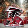 Personalized Atlanta Team Falconss Sport Christmas Ornament, For Football Fan Personalized Atlanta Team Falconss Sport Christmas Ornament, For Football Fan