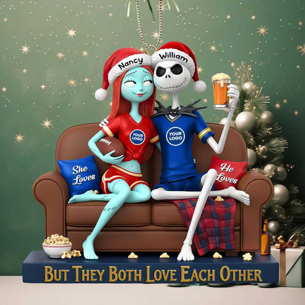 Personalized But They Both Love Each Other Couple Ornament Personalized But They Both Love Each Other Couple Ornament