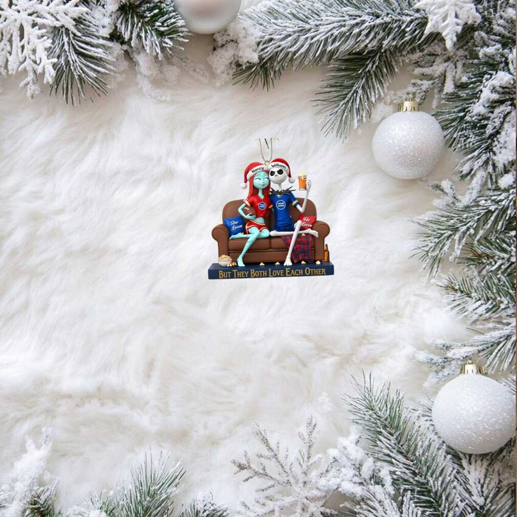 Personalized But They Both Love Each Other Couple Ornament Personalized But They Both Love Each Other Couple Ornament