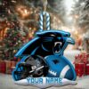Carolina Panthers Snoopy NFL Sport Ornament Custom Your Family Name