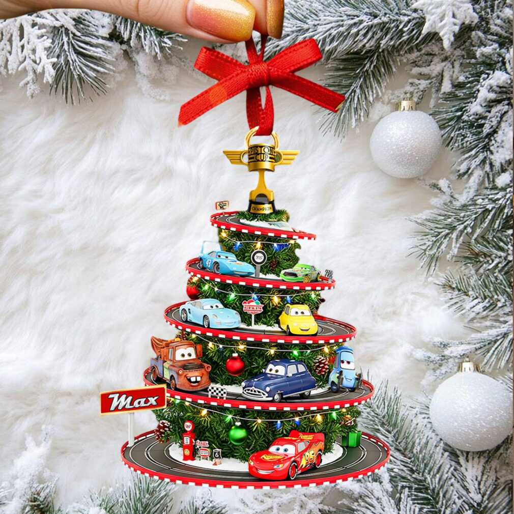 Personalized Cars Movie Character Christmas Ornament Personalized Cars Movie Character Christmas Ornament