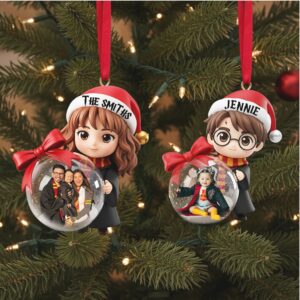 Personalized Character Photo Christmas Ornament