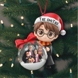 Personalized Character Photo Christmas Ornament