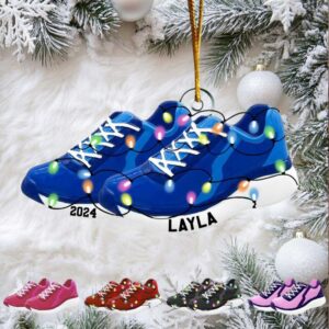 Personalized Christmas Sneaker Ornament