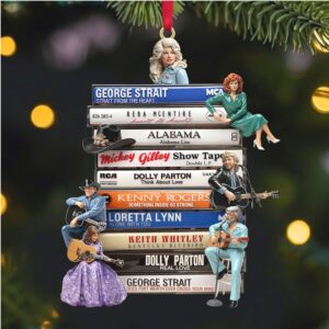 Personalized Country Album Christmas Keepsake Personalized Country Album Christmas Keepsake