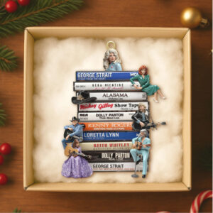 Personalized Country Album Christmas Keepsake
