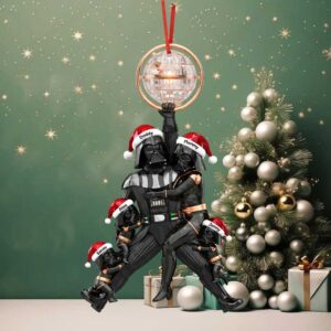 Personalized Darth Vader Family Christmas Ornament
